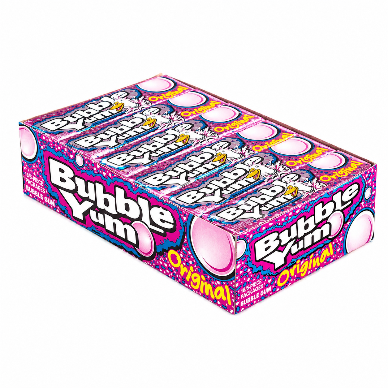 Bubble Yum Original Bubble Gum 5 ct Bubble Yum